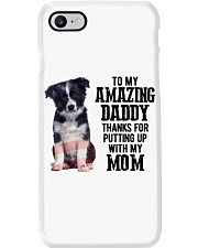 Amazing Daddy - Border Collie Phone Case tile