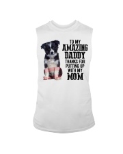 Amazing Daddy - Border Collie Sleeveless Tee tile