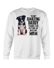 Amazing Daddy - Border Collie Crewneck Sweatshirt tile