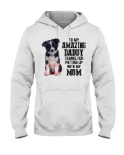 Amazing Daddy - Border Collie Hooded Sweatshirt tile