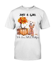 Fall And - Maltipoo 1 Classic T-Shirt tile