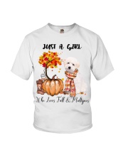 Fall And - Maltipoo 1 Youth T-Shirt tile