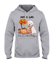 Fall And - Maltipoo 1 Hooded Sweatshirt front