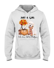Fall And - Maltipoo 1 Hooded Sweatshirt tile