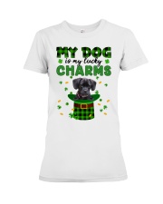 Lucky Charm - Puggle 2 Premium Fit Ladies Tee tile