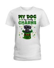 Lucky Charm - Puggle 2 Ladies T-Shirt tile