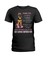 Talking Me - German Shepherd Ladies T-Shirt tile