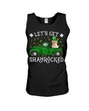 Shamrocked - Poochon Unisex Tank tile