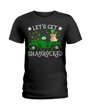 Shamrocked - Poochon Ladies T-Shirt tile