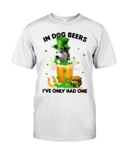 Dog Beers - Alaskan Klee Kai Classic T-Shirt front