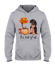 It is Fall - dachshund 4 Hooded Sweatshirt front