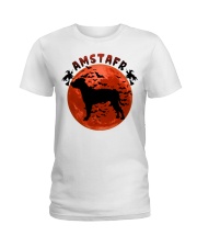 Blood Moon - American Staffordshire Terrier Ladies T-Shirt tile