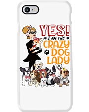 Crazy Dog Lady Phone Case tile