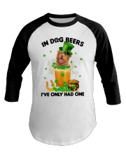 Dog Beers - Nova Scotia Duck Tolling Retriever Baseball Tee tile