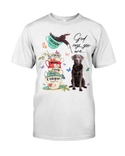Chosen - SILVER Labrador Classic T-Shirt front