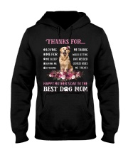 Thanks Mom - Golden Retriever 2 Hooded Sweatshirt tile