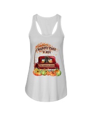 Pumpkin House - BRINDLE Boxer Ladies Flowy Tank tile