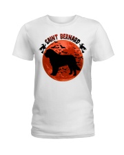 Blood Moon - Saint Bernard Ladies T-Shirt tile