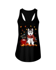 Hot Chocolate - Husky 2 Ladies Flowy Tank tile