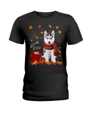 Hot Chocolate - Husky 2 Ladies T-Shirt tile
