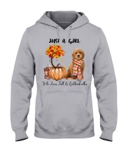 Girl Love Fall And - Goldendoodle 1 Hooded Sweatshirt front