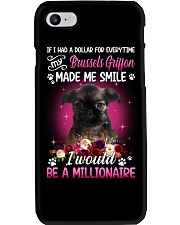 Millionaire - Brussels Griffon 1 Phone Case tile