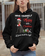 Little Christmas - Neapolitan Mastiff Hooded Sweatshirt apparel-hooded-sweatshirt-lifestyle-07
