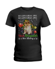 Ornament - Rough Collie 2 Ladies T-Shirt tile