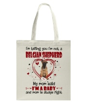 Dog Baby - Belgian Shepherd Tote Bag tile