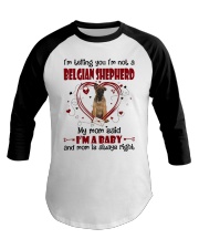 Dog Baby - Belgian Shepherd Baseball Tee tile