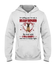 Dog Baby - Belgian Shepherd Hooded Sweatshirt tile