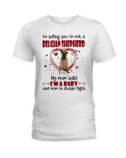 Dog Baby - Belgian Shepherd Ladies T-Shirt tile