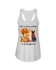 Thankful For - BLUE Heeler Ladies Flowy Tank tile