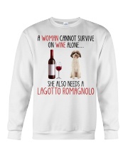 She Also Needs - Lagotto Romagnolo Crewneck Sweatshirt tile