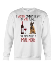 She Also Needs - Malinois Crewneck Sweatshirt tile