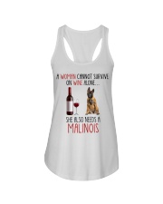 She Also Needs - Malinois Ladies Flowy Tank tile