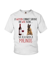 She Also Needs - Malinois Youth T-Shirt tile