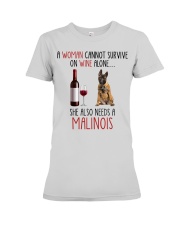 She Also Needs - Malinois Premium Fit Ladies Tee tile