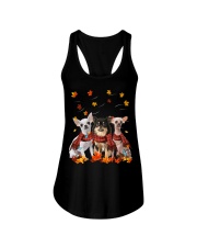 Hot Chocolate - Three Dogs Ladies Flowy Tank tile
