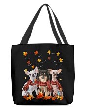 Hot Chocolate - Three Dogs All-Over Tote tile
