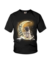 Moon n Back - Pug 1 Youth T-Shirt tile