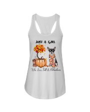 Fall And - Chihuahua Ladies Flowy Tank tile