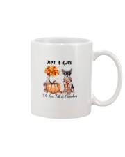Fall And - Chihuahua Mug tile