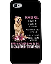 Talking Me - Golden Retriever 2 Phone Case tile