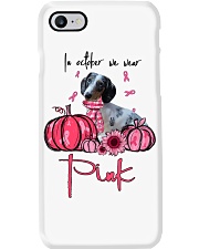Pink Month - Dolly the Dachshund Phone Case tile