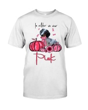 Pink Month - Dolly the Dachshund Premium Fit Mens Tee tile