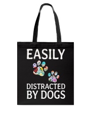 Easily Distracted by Dogs Tote Bag tile