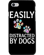 Easily Distracted by Dogs Phone Case tile