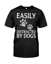 Easily Distracted by Dogs Premium Fit Mens Tee tile