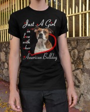 Love Her - American Bulldog 1 Classic T-Shirt apparel-classic-tshirt-lifestyle-21